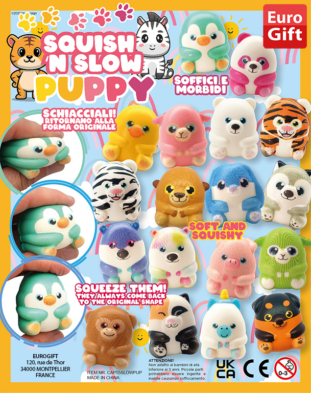 Squishy Puppy - Capsule 55mm