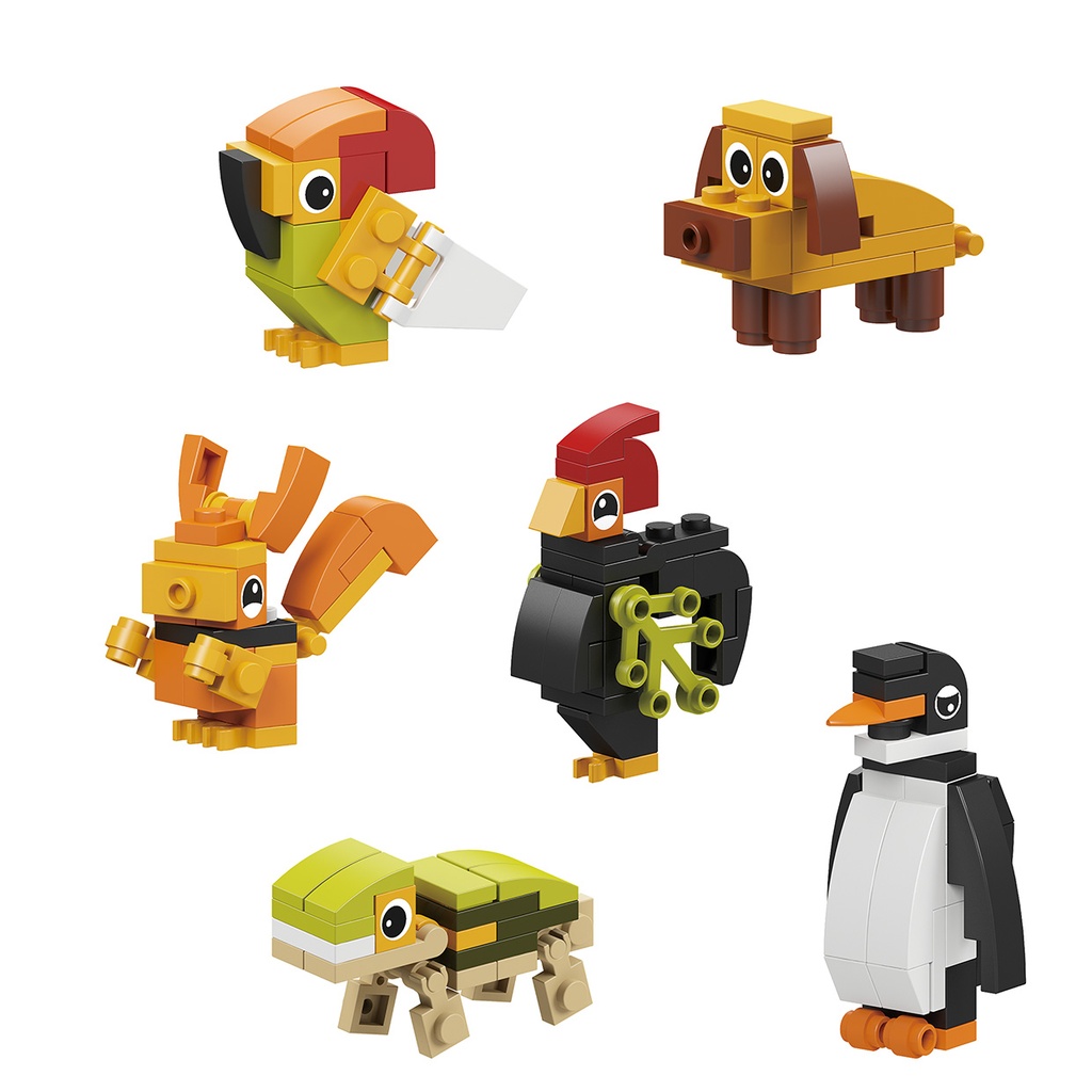 BRICKO ANIMAL KINGDOM CAP 65MM