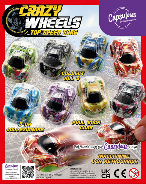 CRAZY WHEEL CAP 50MM