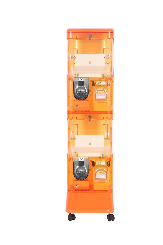 Distributeurs Automatiques de Jouets en Capsules - Orange