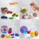 Pack Start & Cash (Rouge et Noir) - Distributeur + 350 Jouets Capsules Clé en Main