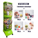 Pack Start & Cash (Vert) - Distributeur + 350 Jouets Capsules Clé en Main