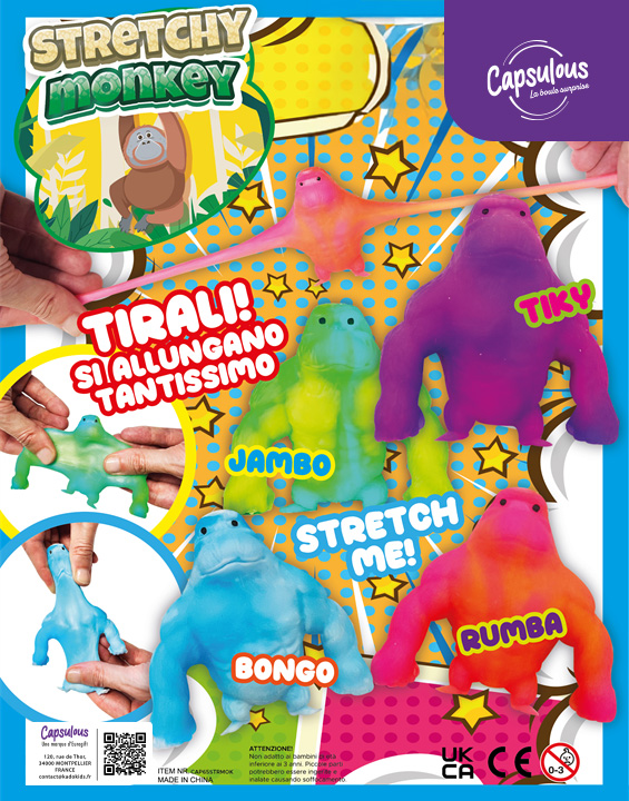 STRETCHY MONKEY CAP 65MM