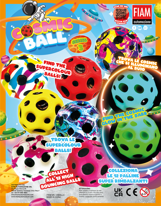 COSMIC BALL COL.3 65MM