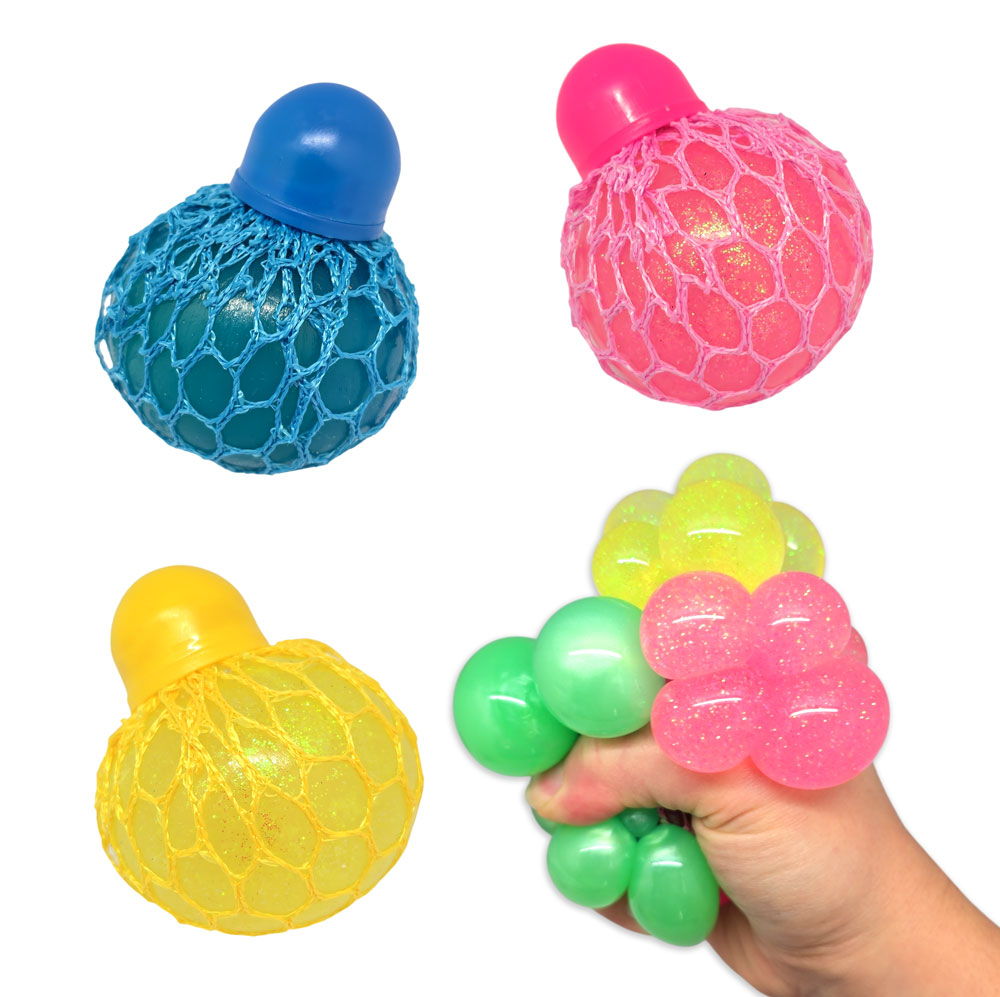 SQUIZY BALLS MESH CAPS 65MM