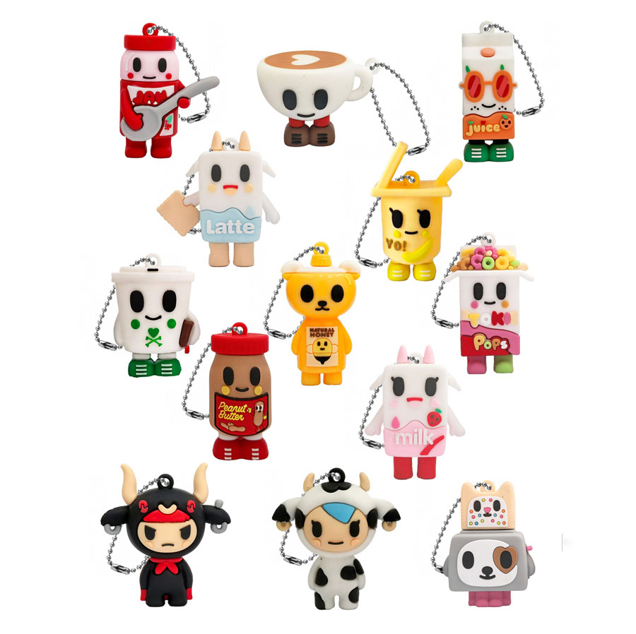 Tokidoki Moofia Charms - Capsule 65mm