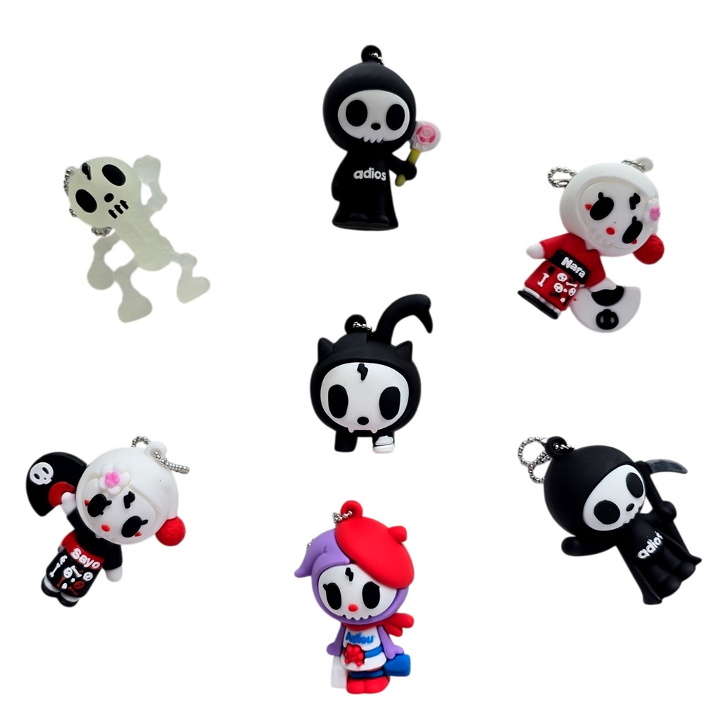 Tokidoki Till Death Charms - Capsule 65mm