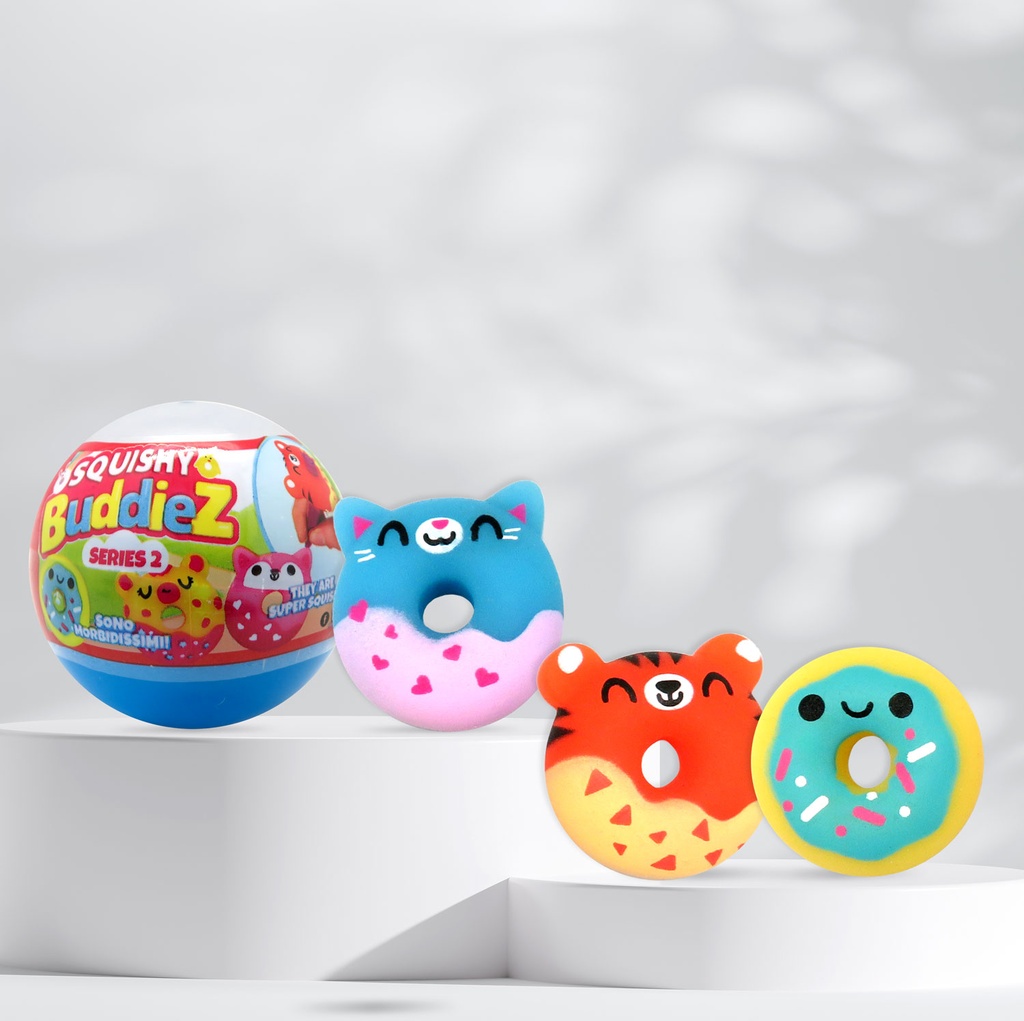 Mochi Squishy BuddieZ série 2 en Capsule 50mm