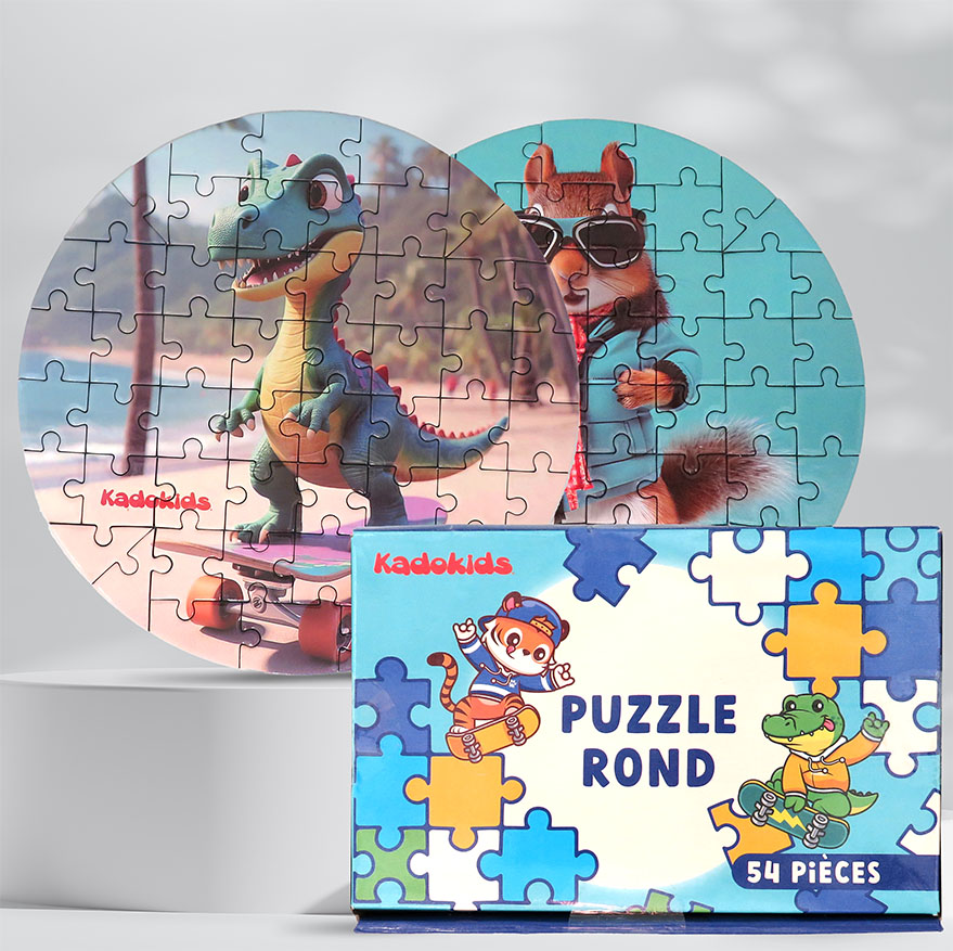 Puzzle Rond Kadokids 2 MODELES