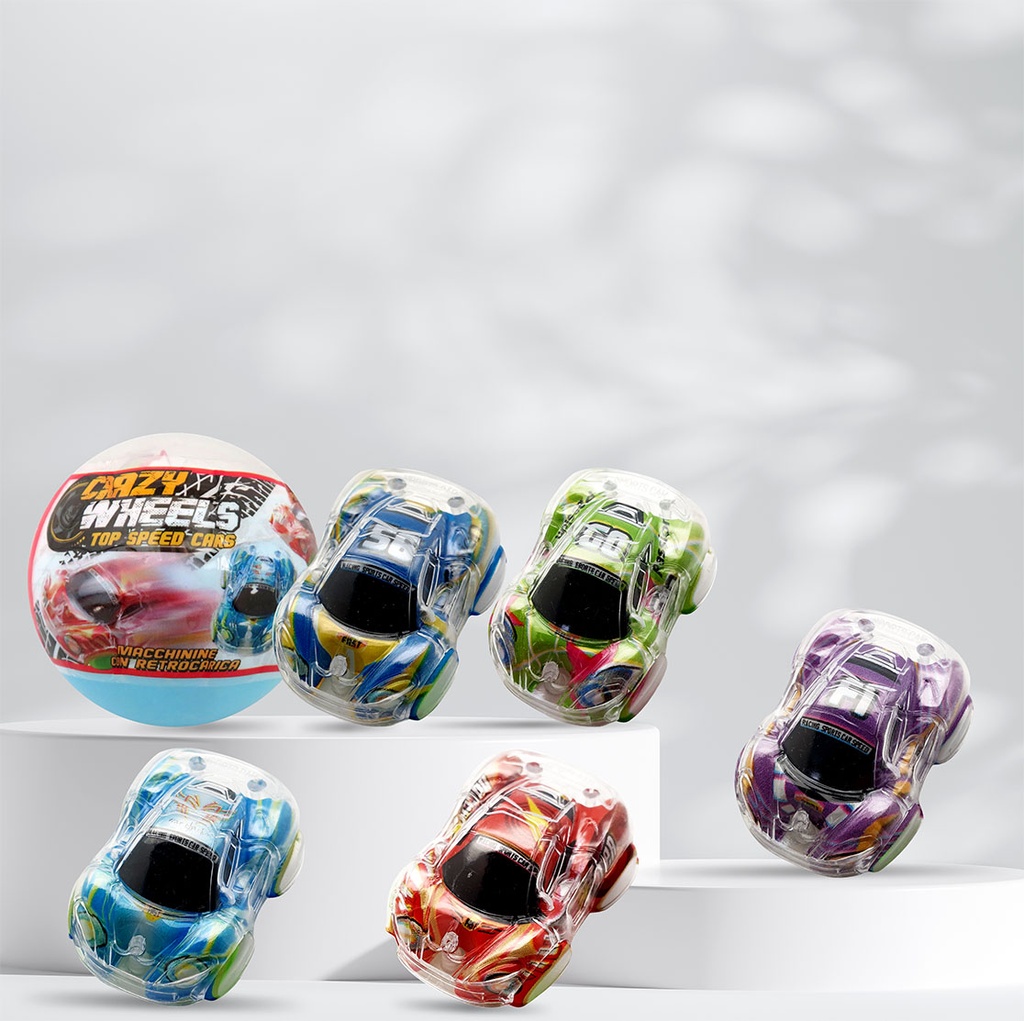 VOITURE CRAZY WHEEL CAP 50MM