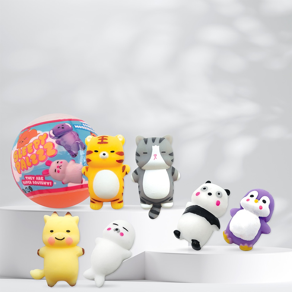 Mochi Squishy Sleepy Palzzz CAP 55MM