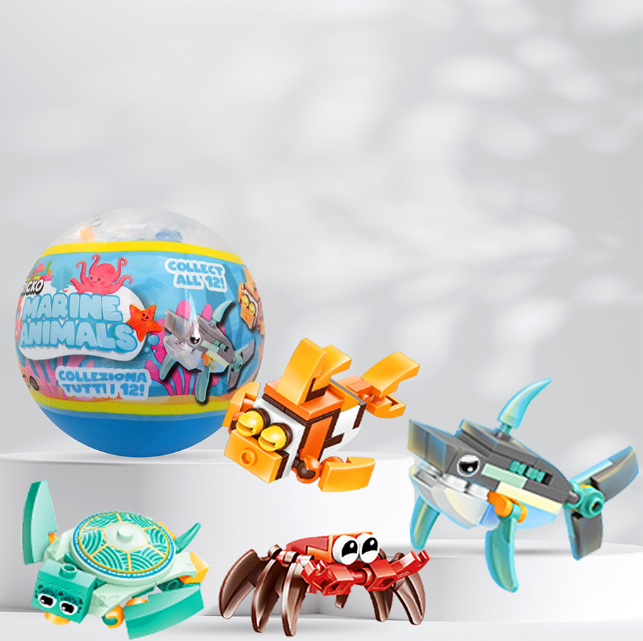 BRICKO MARINE ANIMAL CAP 65MM