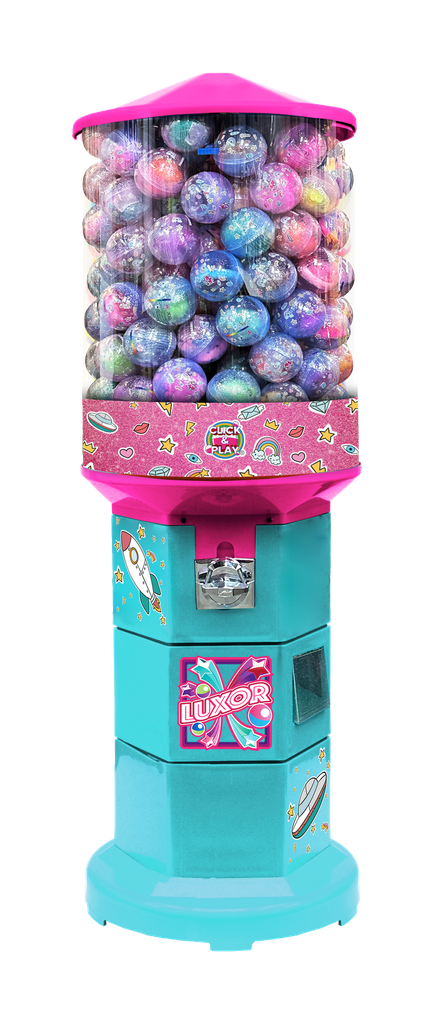 Distributeur Maxi Bouly Luxor Turquoise et Rose