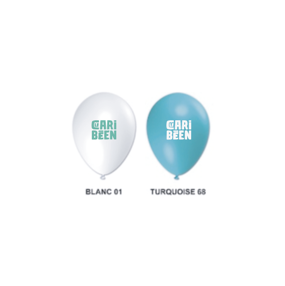 Lot de 1000 ballons de baudruche Le Caribéen
