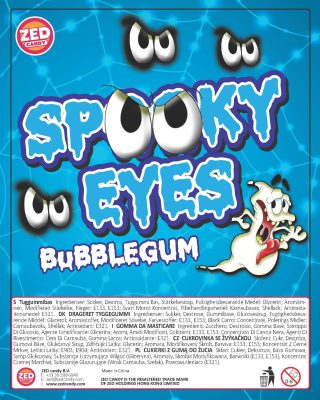 Maxi Spooky Eyes Chewing-gums 26,5mm