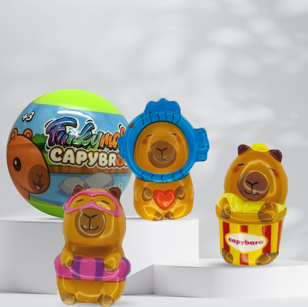 Funkymals Capybara bros- CAPS 65MM
