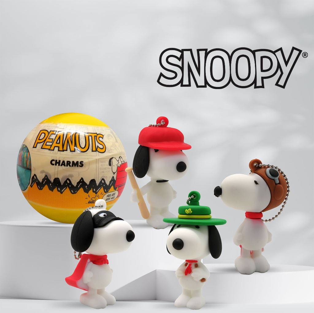 SNOOPY CHARMS- CAPS 65MM