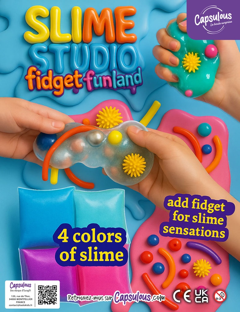 Slime studio fidget funland - 50mm