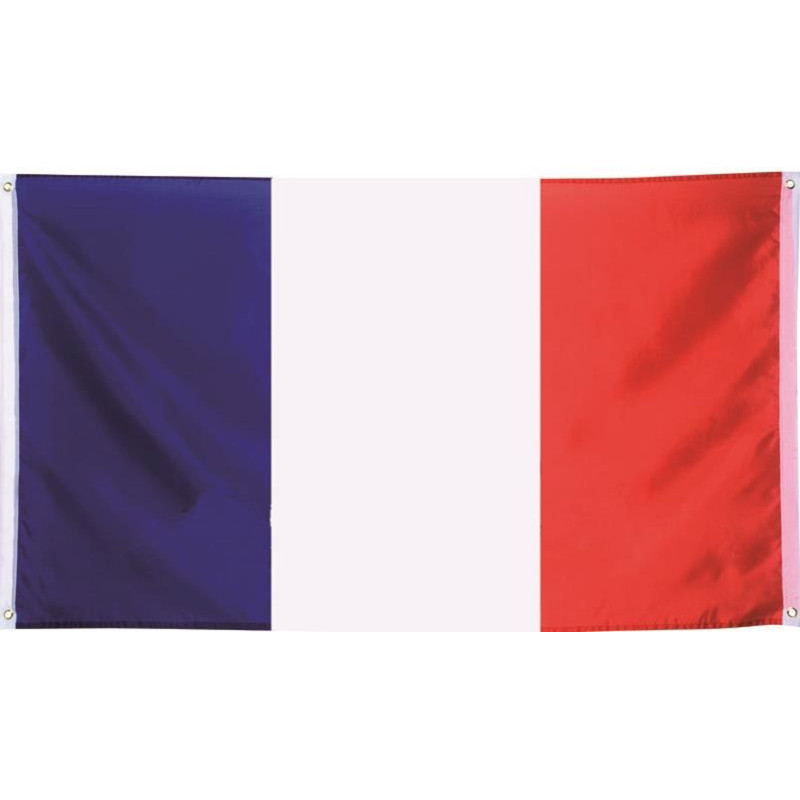 Drapeau polyester 150 x 90 cm France