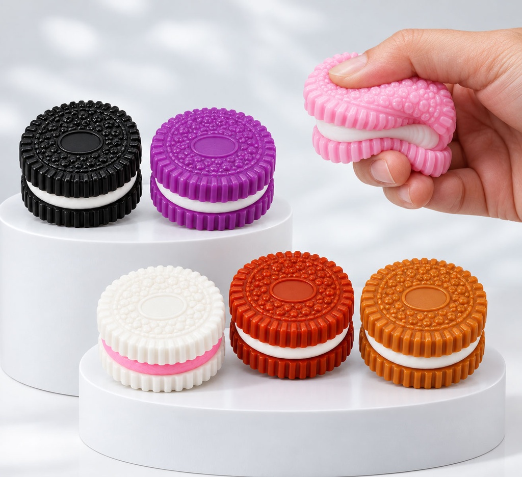 Tiny Toys Piffy Cookie Squishy - Capsule 50mm