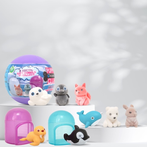 [116248] Puppy Friends Club ARCTIC Figurine  Capsule 50mm