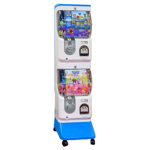 [540BB22] Distributeurs Automatiques de Jouets en Capsules - Bleu/Blanc