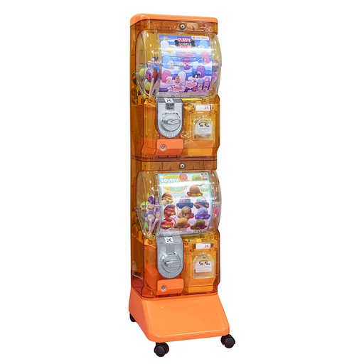 [540TO22] Distributeur Capsulous de Jouets en Capsules - Orange