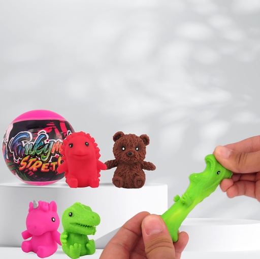 [116340] Funkymals Stretchy Animals - Capsule 65mm
