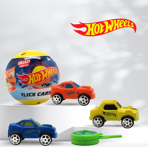 [116305B] HOT WHEELS FLICK CARS 2ND EDITION CAPS 50MM