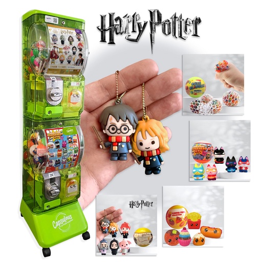 [PACK0006] Pack Start & Cash (Vert) - Distributeur + 350 Jouets Capsules Clé en Main