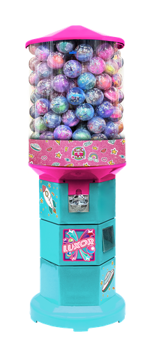 [530032TR] Distributeur Maxi Bouly Luxor Turquoise et Rose