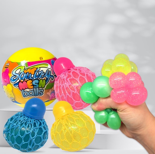 [116360] SQUIZY BALLS MESH CAPS 65MM