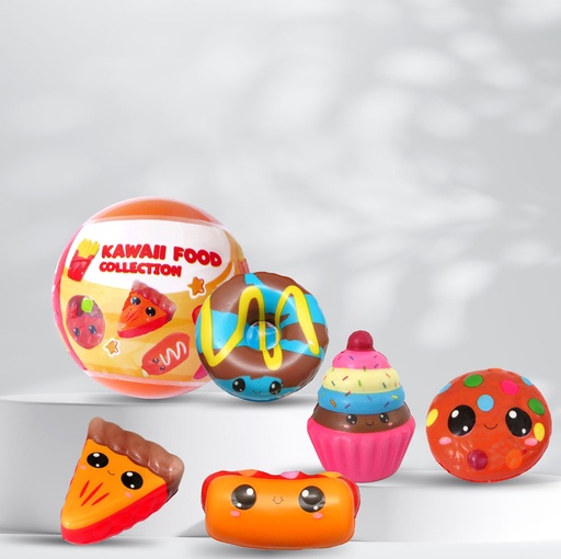[116365] Kawai food squishy'n slow rise - Caps 60mm