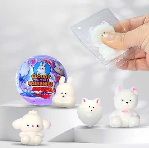[116367] Mochi Cloudy Animals - Caps 60 mm