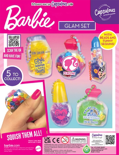 [116396] Barbie Glam set - Capsule 65mm