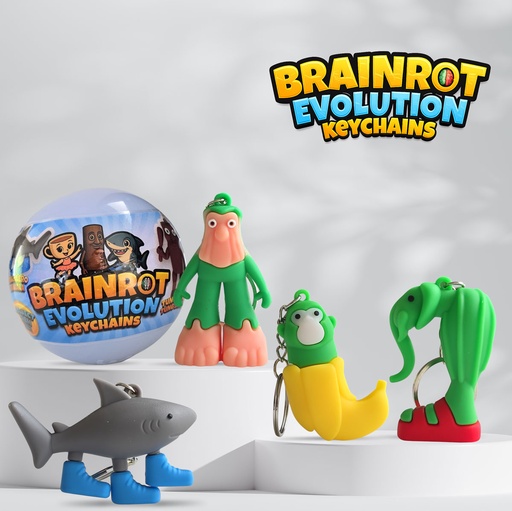 [116403] Brainrot keychain - capsules 65mm