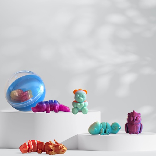 [116404] Animaux imprimés en 3D - 50MM