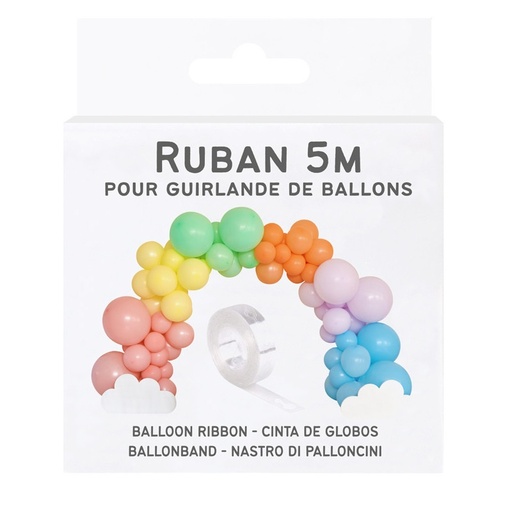 [113317] Ruban pour guirlande de ballons 5m