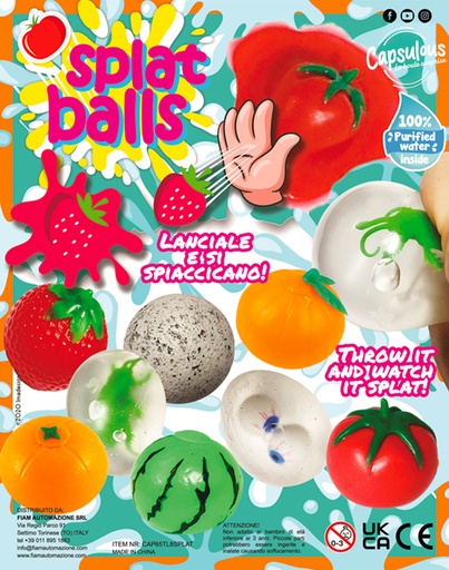 [116446] SPLAT BALLS - Capsule 65mm